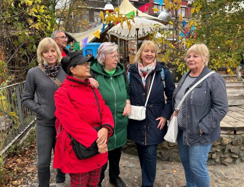 Rückblick Stadtspaziergang mit Ehrenamtlichen